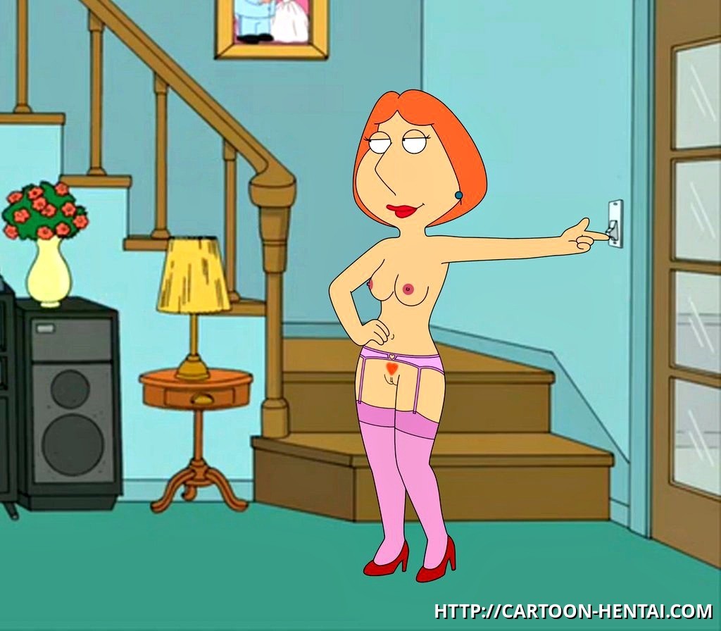 Lois Griffin turns up the light so everyone could see what a horny milf she